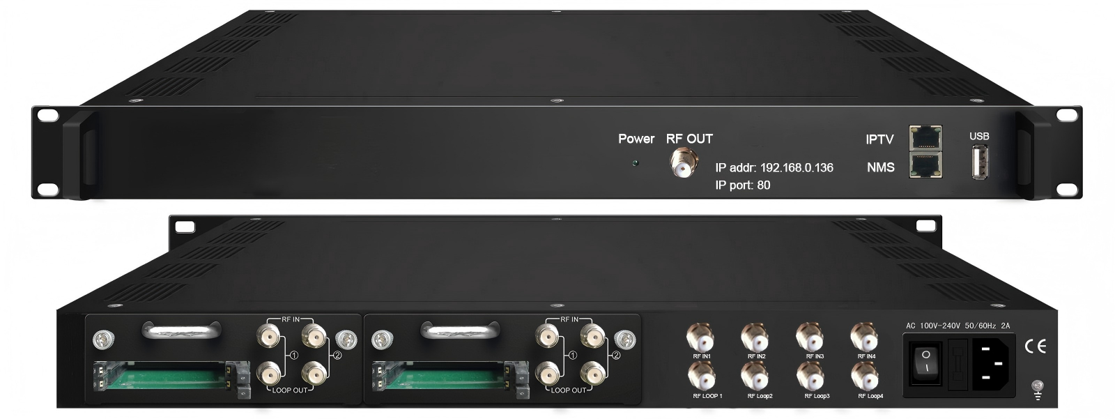 FU4459C (V2) 4 in 1 DVB-C Modulator